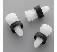 VVO Fasteners- White Plastic Sliding Side Door Mechanism Cover Clips for Ford Transit/Tourneo Custom, (Pack of 10)