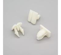 VVO Fasteners- White Plastic Windscreen Cowl/Scuttle Panel Clips for BMW 3-Series, (Pack of 10)