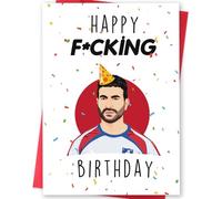 VvOoOvV - Tarjeta de cumpleaños de Roy Kent para él Her, Rude Ted Lasso programa de televisión para fanáticos de la televisión, regalo especial de cumpleaños con sobre