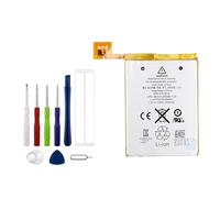 Vvsialeek 616-0619, 616-0621 Replacement Battery Compatible with iPod Touch 5 (5th Generation) A1421, A1509, 16GB, 32GB, 64GB with Toolkit
