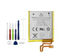 Vvsialeek 616-0640,616-0639 Replacement Battery Compatible with iPod Nano 7 & iPod Nano 7th & iPod Nano 5th A1446 with Toolkit