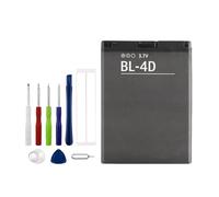 Vvsialeek BL-4D Replacement Battery Compatible with Nokia E5 E7 N8 N97 / Brondi Amico Ci Sento with Toolkit