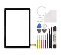 Vvsial ront Screen Glass Outer Plate Lens Replacement with Blackview Tab 70 WiFi [10 "] with Touch Function (No LCD Screen and Touch Digitizer) with Toolkit