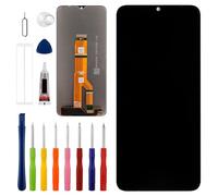 Vvsialeek Replacement LCD Display Compatible with Honor X6A LCD Touch Screen with Toolkit with Fingerprint Function