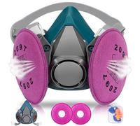 vvuvnem Respirator Mask with 2097 Filters, Reusable Respirator Mask for Resin, Chemical, Spraying Paint, Cleaning, Spraying, etc