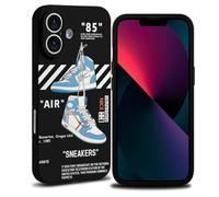 VVVLGD Cool Phone Case for iPhone 16 Case for Boys Men Aesthetic Basketball Shoes Drop-Resistant Lens Protection Sport Sneaker Street Design Shockproof Designer Cases Compatible with iPhone 16 Case