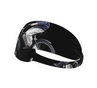 VVXBHGR A boy who loves sports Prints Elastic Exercise Headband Sports Head Tie for Men and Women, Soft, Quick-Dry
