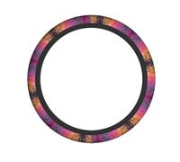 VVXBHGR Abstract stone pattern Prints Steering Wheel Cover for Women and Men Durable, Non-Slip, Elastic, Easy to Install, for Sedans, SUVs, ATVs, Trucks