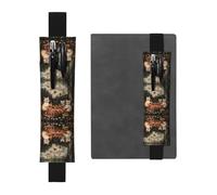 VVXBHGR Black Kittens Going on a Field Trip Prints PVC Leather Pencil case Bookmark 2-in-1 Anti Slip Storage Essential for Travel Accounts