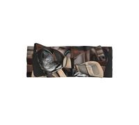 VVXBHGR Cowboy Black Hat Western Boots Prints Baby Bow Headband - Soft, Skin-Friendly, and Stretchy Polyester Headband for Infants 0-6 Months