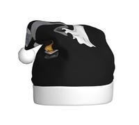 VVXBHGR Dancing ghost Prints Christmas Hat for Adult material is soft and lightweight