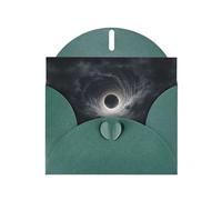 VVXBHGR Dark Green Holiday greeting check blank card and pearl beautiful blank note block Grey vortex prints