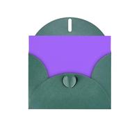 VVXBHGR Dark Green Holiday greeting check blank card and pearl beautiful blank note block Solid color light purple prints