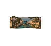 VVXBHGR desert oasis Prints Baby Bow Headband - Soft, Skin-Friendly, and Stretchy Polyester Headband for Infants 0-6 Months