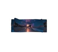 VVXBHGR Fireworks on the coast Prints Baby Bow Headband - Soft, Skin-Friendly, and Stretchy Polyester Headband for Infants 0-6 Months