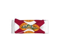 VVXBHGR Flag of Florida Prints Baby Bow Headband - Soft, Skin-Friendly, and Stretchy Polyester Headband for Infants 0-6 Months