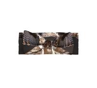 VVXBHGR Flying Snake Vulture Prints Baby Bow Headband - Soft, Skin-Friendly, and Stretchy Polyester Headband for Infants 0-6 Months