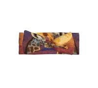 VVXBHGR Giraffe looking at the moon Prints Baby Bow Headband - Soft, Skin-Friendly, and Stretchy Polyester Headband for Infants 0-6 Months