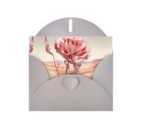 VVXBHGR Gray Holiday greeting check blank card and pearl beautiful blank note block Abstract desert roses prints