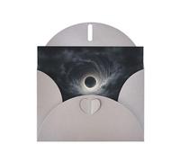 VVXBHGR Gray Holiday greeting check blank card and pearl beautiful blank note block Grey vortex prints