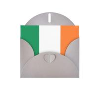 VVXBHGR Gray Holiday greeting check blank card and pearl beautiful blank note block Irish flag prints