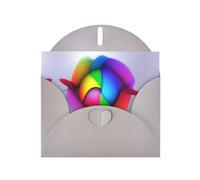 VVXBHGR Gray Holiday greeting check blank card and pearl beautiful blank note block No loop color collision prints