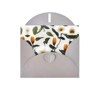 VVXBHGR Gray Holiday greeting check blank card and pearl beautiful blank note block Rainforest Flowers prints