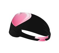 VVXBHGR Heart moved for you Prints Elastic Exercise Headband Sports Head Tie for Men and Women, Soft, Quick-Dry