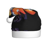 VVXBHGR Little Fox Prints Christmas Hat for Adult material is soft and lightweight