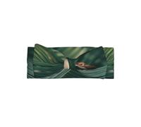 VVXBHGR Little sparrow on palm leaves Prints Baby Bow Headband - Soft, Skin-Friendly, and Stretchy Polyester Headband for Infants 0-6 Months