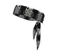 VVXBHGR Moving Forward Prints Sports Head Tie Headband for Men and Women, Soft & Breathable Moisture Wicking Athletic