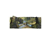 VVXBHGR Painting board next to the stream Prints Baby Bow Headband - Soft, Skin-Friendly, and Stretchy Polyester Headband for Infants 0-6 Months