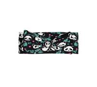 VVXBHGR Panda cute face Prints Baby Bow Headband - Soft, Skin-Friendly, and Stretchy Polyester Headband for Infants 0-6 Months
