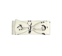VVXBHGR Penguin's various standing postures Prints Baby Bow Headband - Soft, Skin-Friendly, and Stretchy Polyester Headband for Infants 0-6 Months