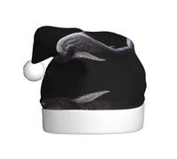 VVXBHGR Quiet shark Prints Christmas Hat for Adult material is soft and lightweight