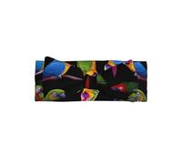 VVXBHGR Rainforest Parrot Prints Baby Bow Headband - Soft, Skin-Friendly, and Stretchy Polyester Headband for Infants 0-6 Months