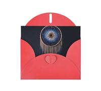 VVXBHGR Red Holiday greeting check blank card and pearl beautiful blank note block Woven dream catcher prints