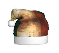 VVXBHGR Retro Irish flag Prints Christmas Hat for Adult material is soft and lightweight