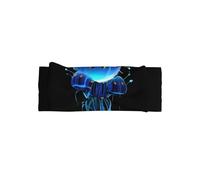VVXBHGR Robo-Jellyfish Pulse Prints Baby Bow Headband - Soft, Skin-Friendly, and Stretchy Polyester Headband for Infants 0-6 Months