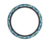 VVXBHGR running unicorns Prints Steering Wheel Cover for Women and Men Durable, Non-Slip, Elastic, Easy to Install, for Sedans, SUVs, ATVs, Trucks