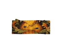 VVXBHGR Smiling corn Prints Baby Bow Headband - Soft, Skin-Friendly, and Stretchy Polyester Headband for Infants 0-6 Months