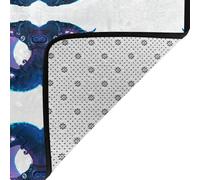 VVXBHGR Strange creature Prints Flannel Fabric Carpet 60x39in Floor Mat for Living Room, Office, Coffee Table, Bed, Balcony