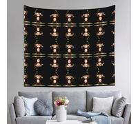 VVXBHGR Tapestry Smart little monkey Prints 60x51in Soft,Lightweight for Indoor & Outdoor Use. for Bedroom, Dorm Decor, Beach Throws, Picnic Cloths