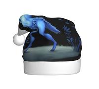 VVXBHGR The devil steals the moon Prints Christmas Hat for Adult material is soft and lightweight