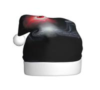 VVXBHGR The Eye of Terror in the Forest Prints Christmas Hat for Adult material is soft and lightweight