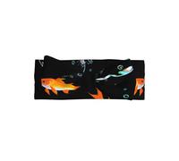 VVXBHGR The goldfish that spits bubbles Prints Baby Bow Headband - Soft, Skin-Friendly, and Stretchy Polyester Headband for Infants 0-6 Months