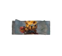 VVXBHGR The little bear traveling around the world Prints Baby Bow Headband - Soft, Skin-Friendly, and Stretchy Polyester Headband for Infants 0-6 Months