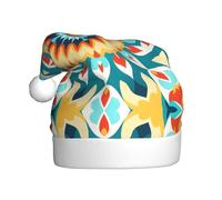 VVXBHGR Trompe l'oeil Prints Christmas Hat for Adult material is soft and lightweight
