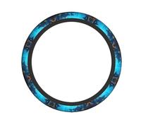 VVXBHGR Undersea flora and fauna Prints Steering Wheel Cover for Women and Men Durable, Non-Slip, Elastic, Easy to Install, for Sedans, SUVs, ATVs, Trucks