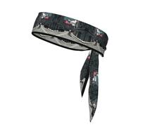 VVXBHGR Urban Architecture Prints Sports Head Tie Headband for Men and Women, Soft & Breathable Moisture Wicking Athletic